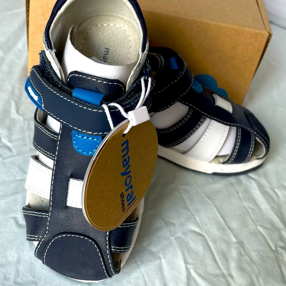 100% leather sandals for toddler brand new